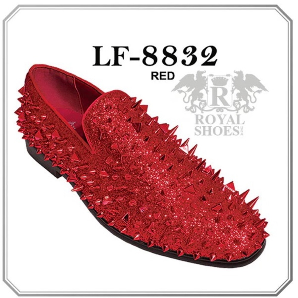 Royal Shoes Red Loafers size 8.5 mens